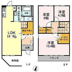 岡山市南区福田の一戸建て