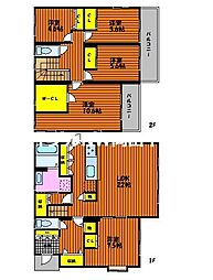 岡山市中区国富の一戸建て