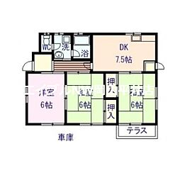 岡山市南区福富西3丁目の一戸建て