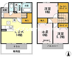 岡山市南区芳泉4丁目の一戸建て