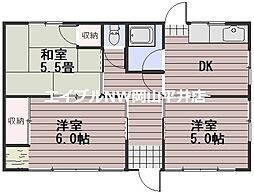 岡山市南区福富中2丁目の一戸建て