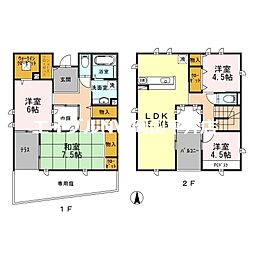 岡山市中区国富の一戸建て