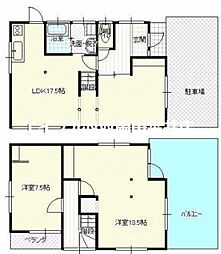岡山市中区山崎の一戸建て