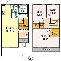 岡山市南区福田の一戸建て