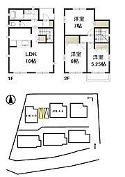 岡山市中区国富の一戸建て