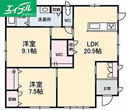 東塚　戸建平屋
