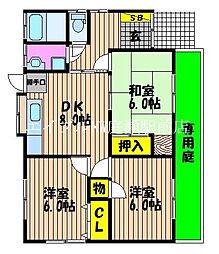 JR庭瀬駅南口貸家