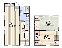 岡山市北区田中の一戸建て