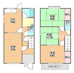 岡山市北区今4丁目の一戸建て