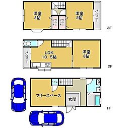 寝屋川市春日町6丁目　中古一戸建て