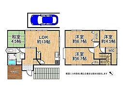 枚方市南中振1丁目　中古一戸建て