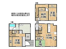 寝屋川市小路北町　中古一戸建て
