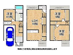 寝屋川市黒原橘町　中古一戸建て