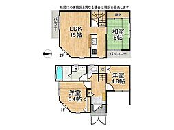 枚方市津田元町3丁目　中古一戸建て