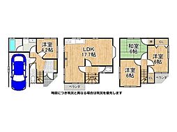交野市私市2丁目　中古一戸建て