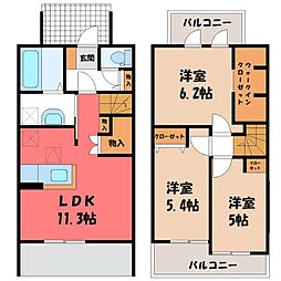 筑西市玉戸の一戸建て