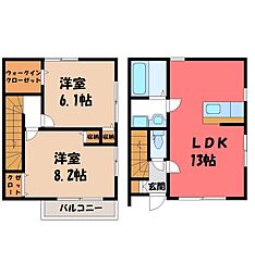小山市駅南町2丁目の一戸建て