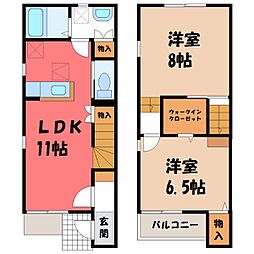 筑西市西谷貝の一戸建て