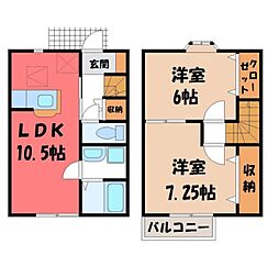 下都賀郡野木町大字友沼の一戸建て