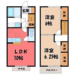 筑西市船玉の一戸建て