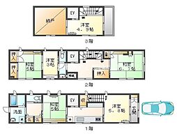 上伝馬町50番地1貸家