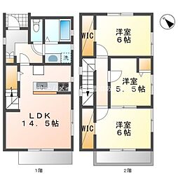 豊橋市牟呂町松島東戸建賃貸　A棟