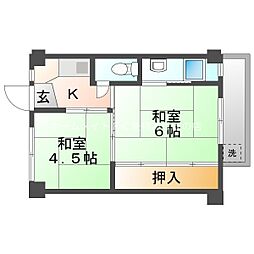 ビレッジハウス大岩　1号棟