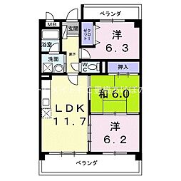 パラマウントビレッジ東岩田Ａ