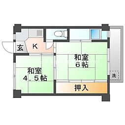 ビレッジハウス大岩　2号棟