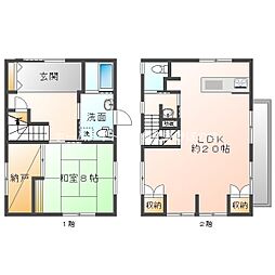 東小鷹野2丁目貸家