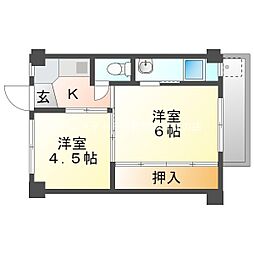 ビレッジハウス大岩　1号棟
