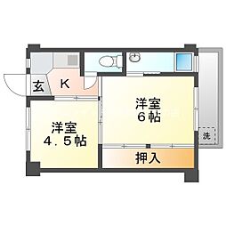 ビレッジハウス大岩　2号棟