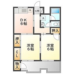 ヴィレッジ杉田　B棟 201