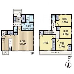 緑区長津田2丁目 新築分譲住宅　Ｈ号棟