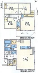 緑区長津田2丁目 新築分譲住宅　Ｏ号棟