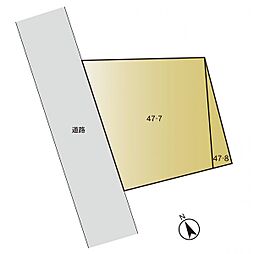 旭区上白根1丁目 建築条件無し売地
