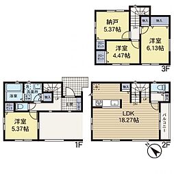 青葉区千草台 新築分譲住宅　1号棟
