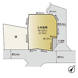 旭区今宿町 建築条件無し売地