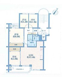 かしの木台ハイツ　6号棟