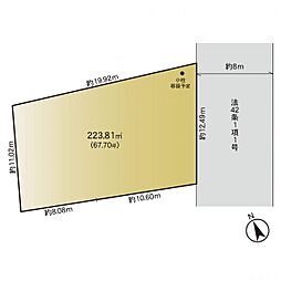 青葉区奈良町 建築条件付き売地
