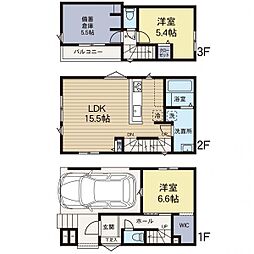 神奈川区菅田町 新築分譲住宅　2号棟