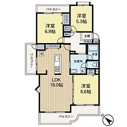 グリーンヒル鴨志田西団地　12号棟