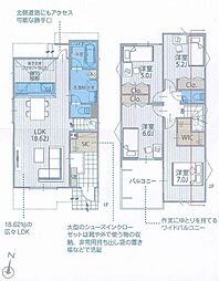 保土ヶ谷区上菅田町 新築分譲住宅　1号棟