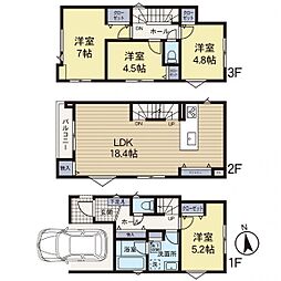 神奈川区菅田町 新築分譲住宅　6号棟
