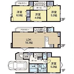神奈川区菅田町 新築分譲住宅　4号棟