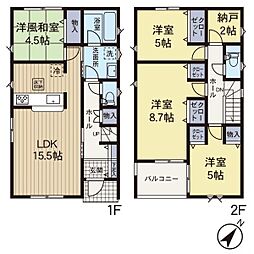 旭区中希望が丘 新築分譲住宅　1号棟