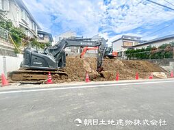 都筑区すみれが丘 建築条件無し売地　3区画