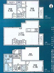 中原区井田2丁目 新築分譲住宅　2号棟