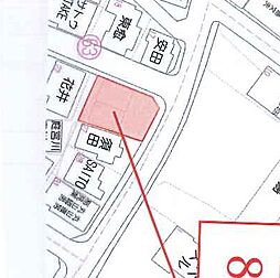 都筑区茅ケ崎中央 建築条件無し売地