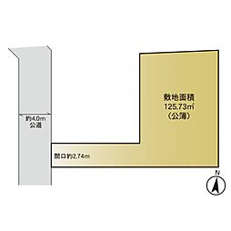 旭区川島町 建築条件無し売地